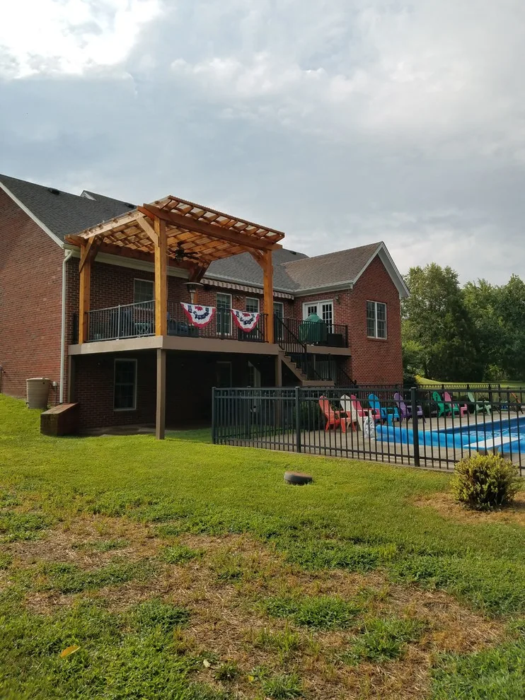 Memphis Poolside Pavilion, Arbor, and Deck by Weddington Construction - Photo 3