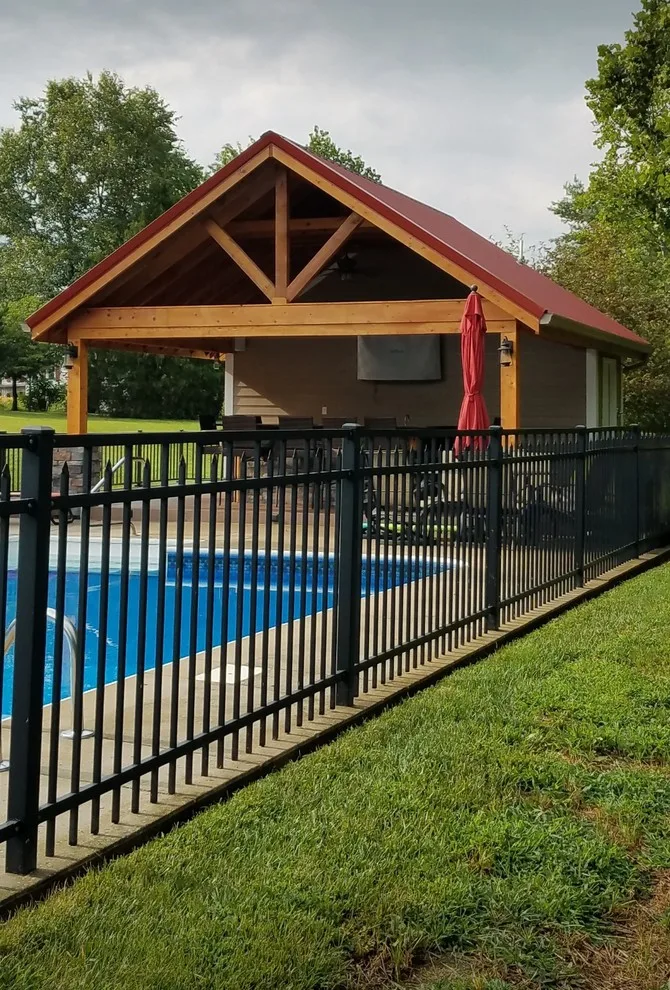 Memphis Poolside Pavilion, Arbor, and Deck by Weddington Construction - Photo 6