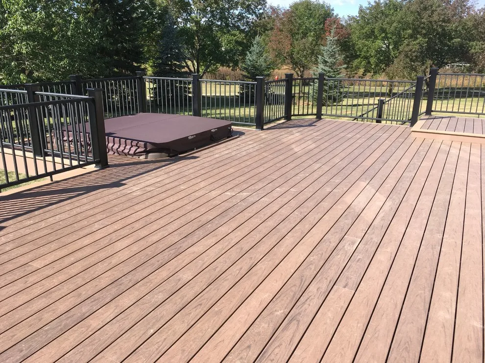 Deckorators Vault Mesquite Composite with Metal Rails by Unique Deck Builders - Photo 9