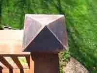 Miller - Low Voltage Lighted Post Caps for Deck Lighting by Moonlight Decks LLC - Photo 3