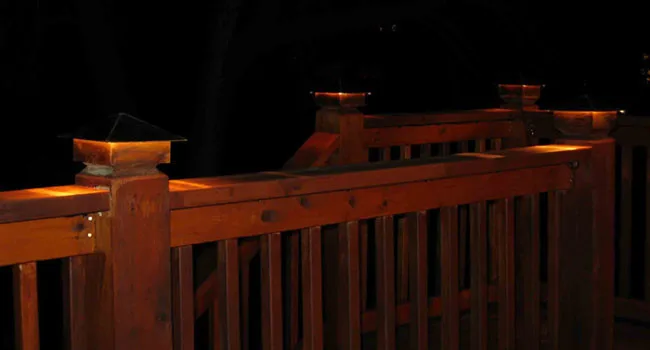 Miller - Low Voltage Lighted Post Caps for Deck Lighting by Moonlight Decks LLC - Photo 21