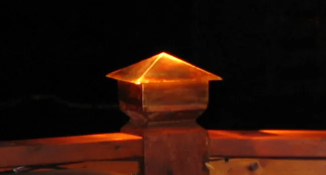 Miller - Low Voltage Lighted Post Caps for Deck Lighting by Moonlight Decks LLC - Photo 13