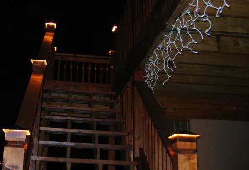 Miller - Low Voltage Lighted Post Caps for Deck Lighting by Moonlight Decks LLC - Photo 8