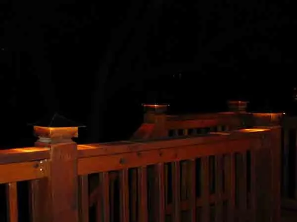 Miller - Low Voltage Lighted Post Caps for Deck Lighting by Moonlight Decks LLC - Photo 4