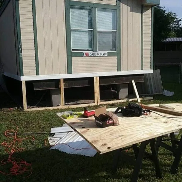 Mobile Home Skirting Installation by TB Deck & Fence Repair And Powerwashing - Photo 3