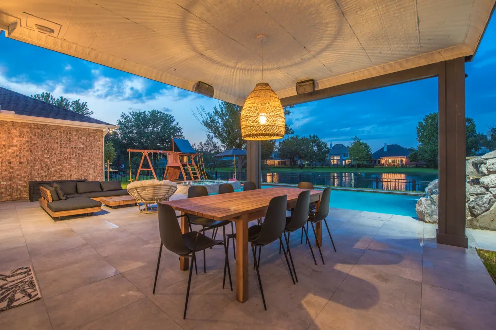 Contemporary Pool Renovation for Backyards by Allied Outdoor Solutions - Photo 9