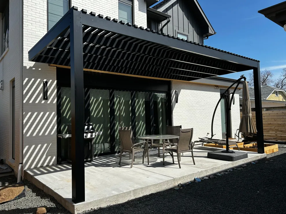 Contemporary Lattice Outdoor Canopy by Elite Country Build - Photo 2