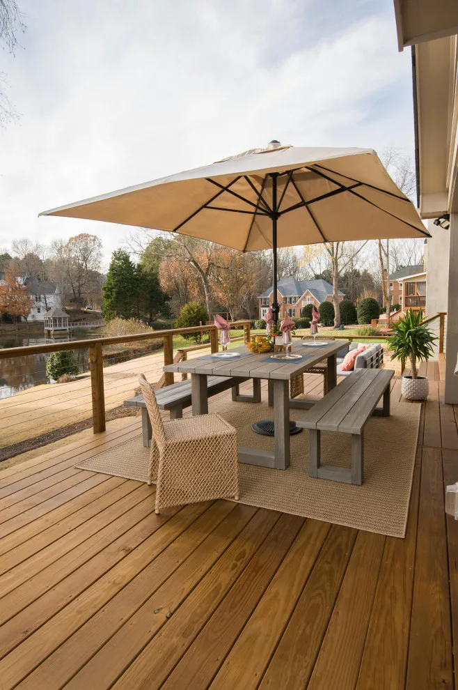 Contemporary Open Veranda and Deck by Atlanta Decking & Fence Co., Inc. - Photo 5