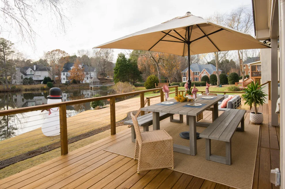 Contemporary Open Veranda and Deck by Atlanta Decking & Fence Co., Inc. - Photo 8