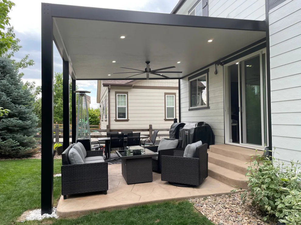 Contemporary Sturdy Patio Awning by Elite Country Build - Photo 3