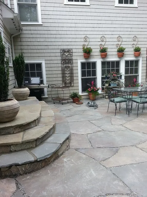 Bluestone Mosaic Patio by Landmark Horticultural Management - Photo 2