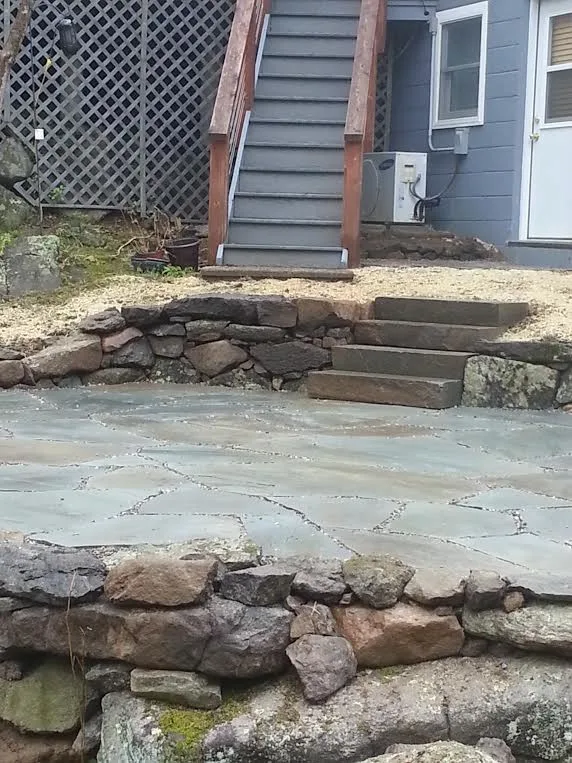 creekside mosaic patio by Landmark Horticultural Management - Photo 3
