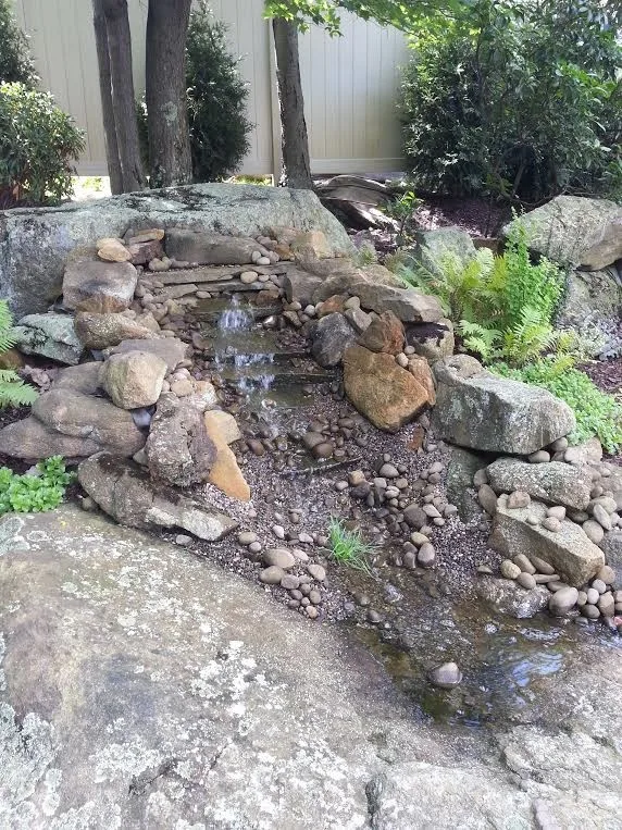 Water Feature Mosaic Patio by Landmark Horticultural Management - Photo 4