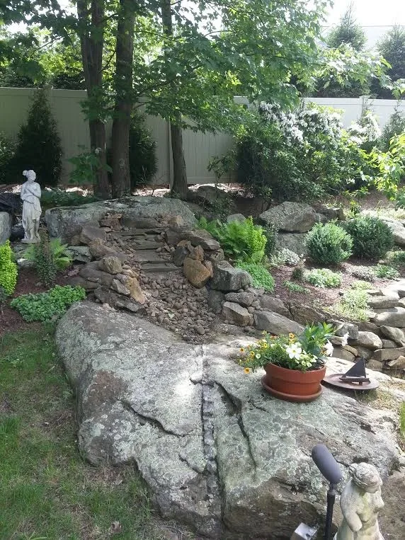 Water Feature Mosaic Patio by Landmark Horticultural Management - Photo 6