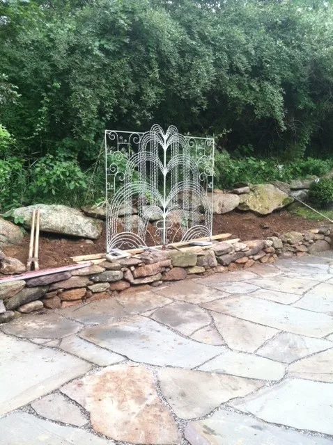 Water Feature Mosaic Patio by Landmark Horticultural Management - Photo 3