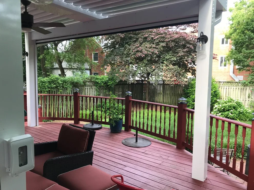 Motorized Privacy Panels for Surface Mounting by Tri-State Retractable Screens - Photo 6