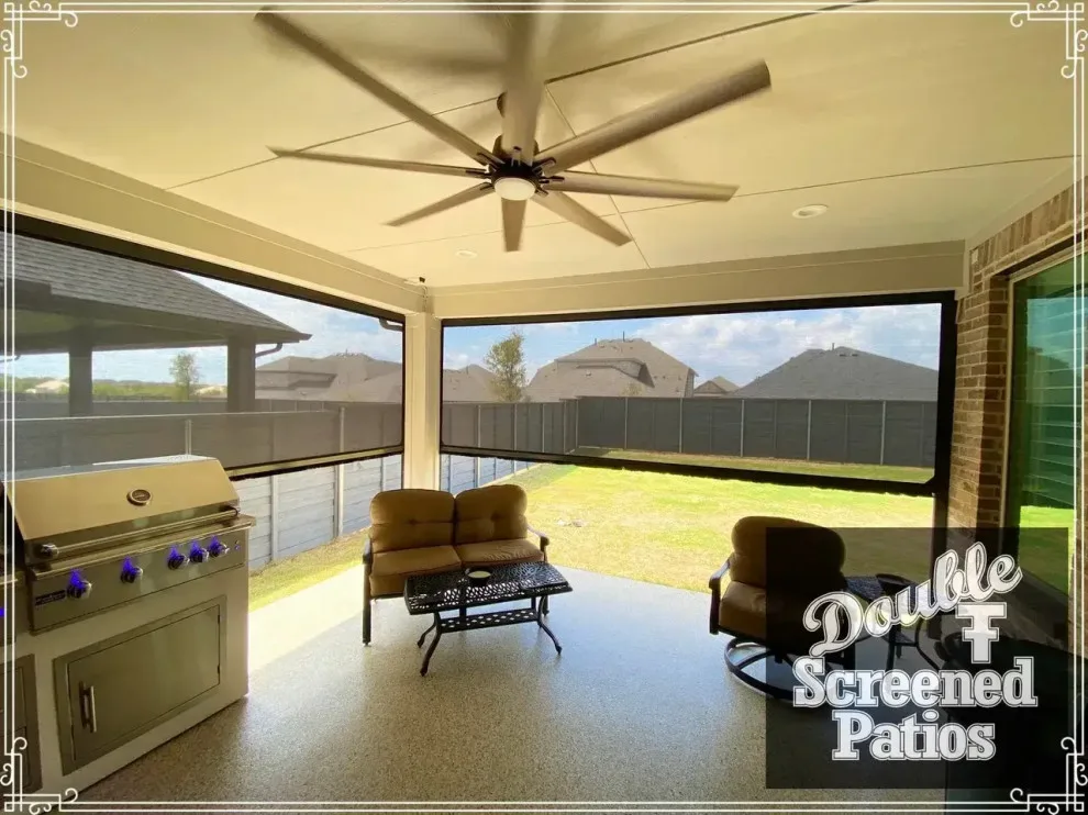 Automated Blinds and Screens by Double T Screened Patios - Photo 3