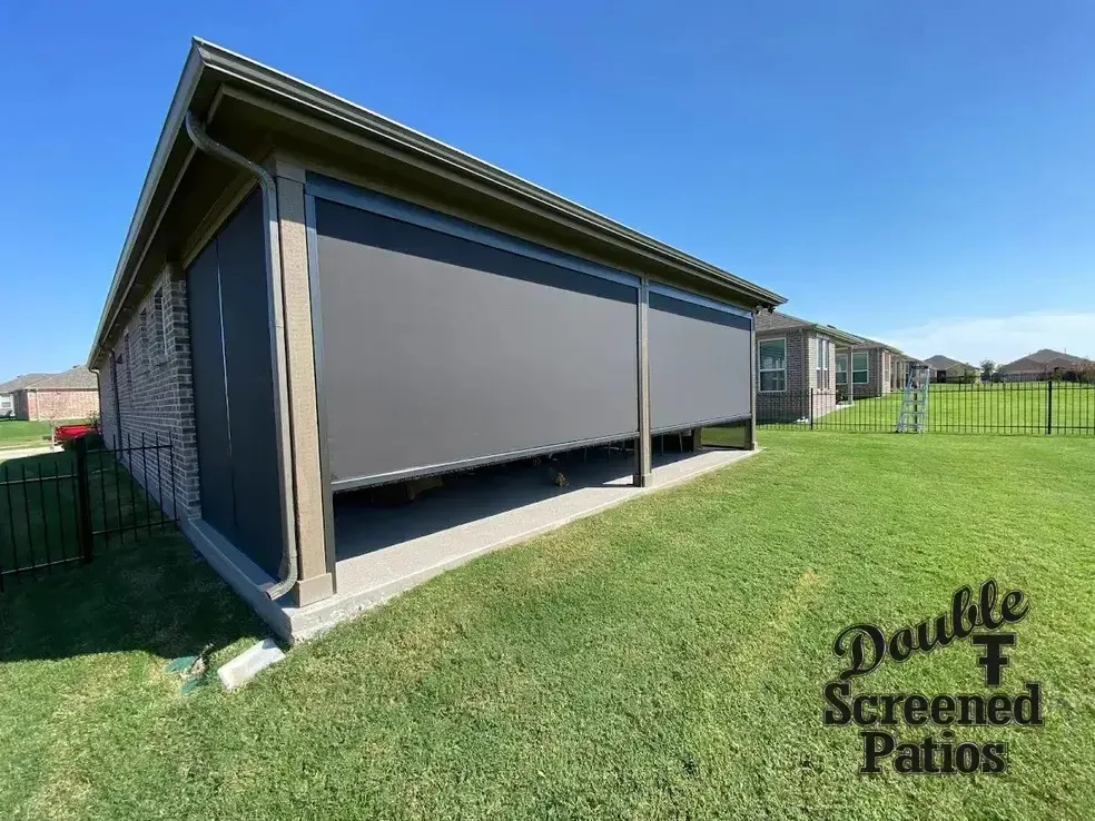Automated Blinds and Screens by Double T Screened Patios - Photo 4