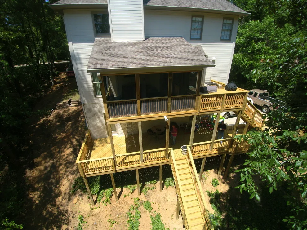 Mountain Brook, AL, Doubledecker and Eze Breeze Porch Extension by Archadeck Of Birmingham - Photo 8
