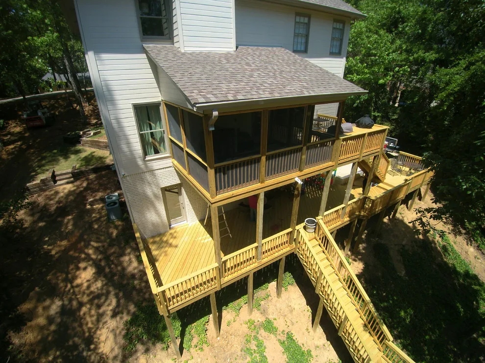 Mountain Brook, AL, Doubledecker and Eze Breeze Porch Extension by Archadeck Of Birmingham - Photo 3
