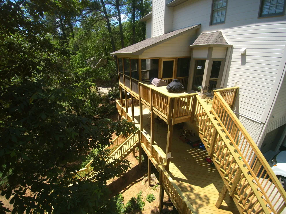 Mountain Brook, AL, Doubledecker and Eze Breeze Porch Extension by Archadeck Of Birmingham - Photo 2