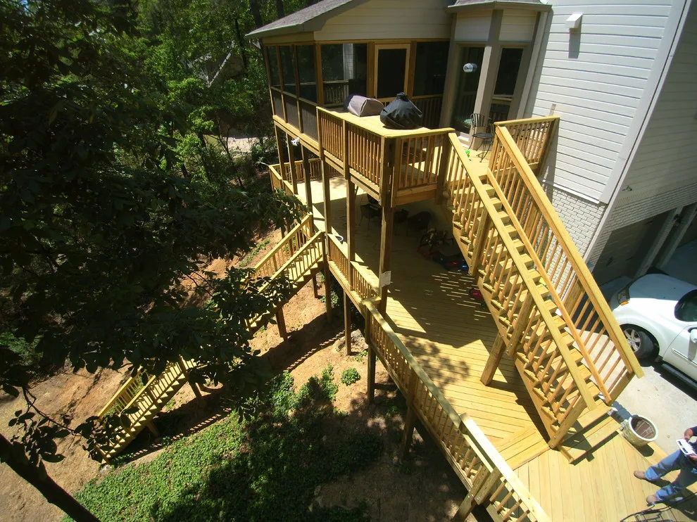 Mountain Brook, AL, Doubledecker and Eze Breeze Porch Extension by Archadeck Of Birmingham - Photo 5