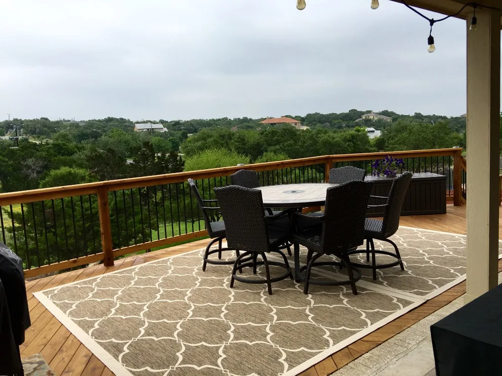 Tiered Cedar Deck with Hidden Storage by Diamond Decks - Photo 4