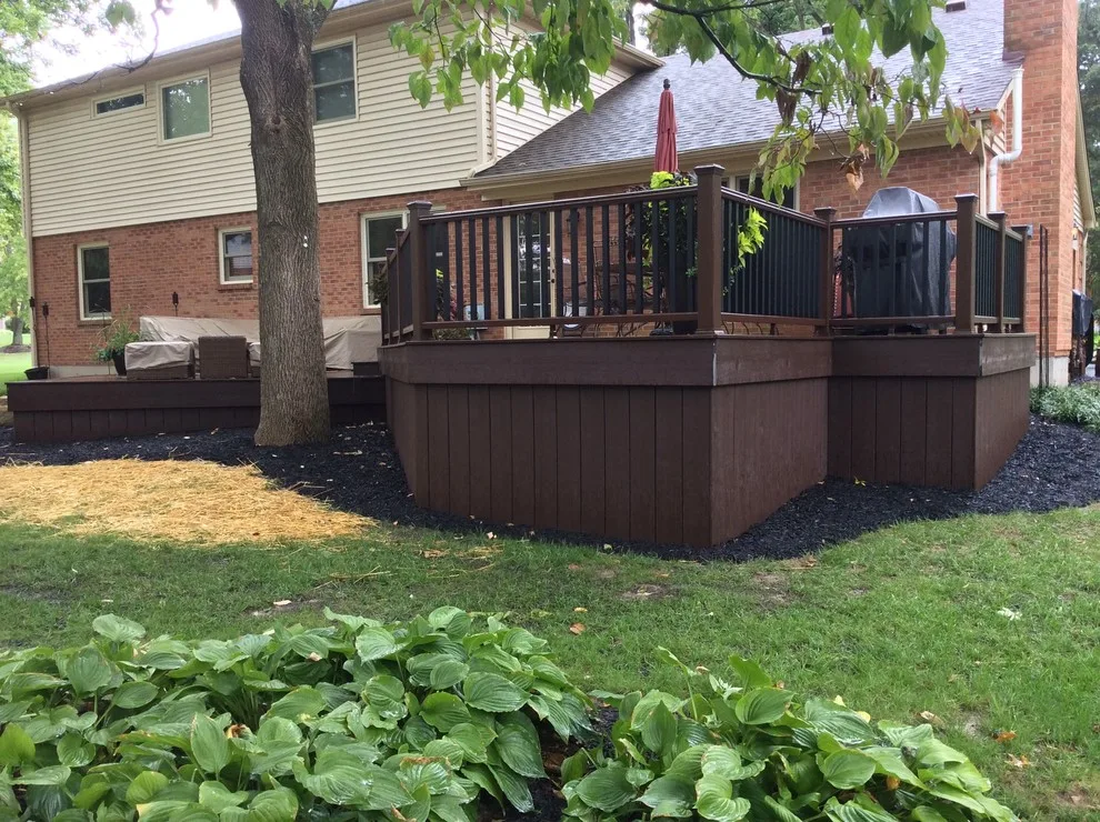 Tiered composite decking by Sweetwater Woodcraft - Photo 9