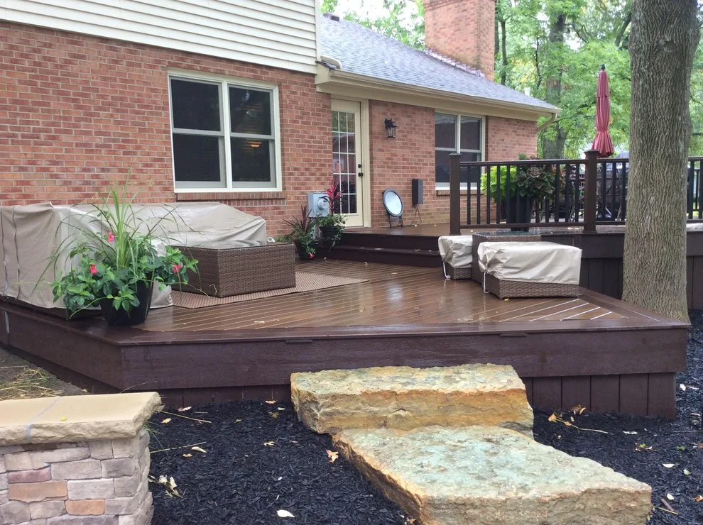 Tiered composite decking by Sweetwater Woodcraft - Photo 8