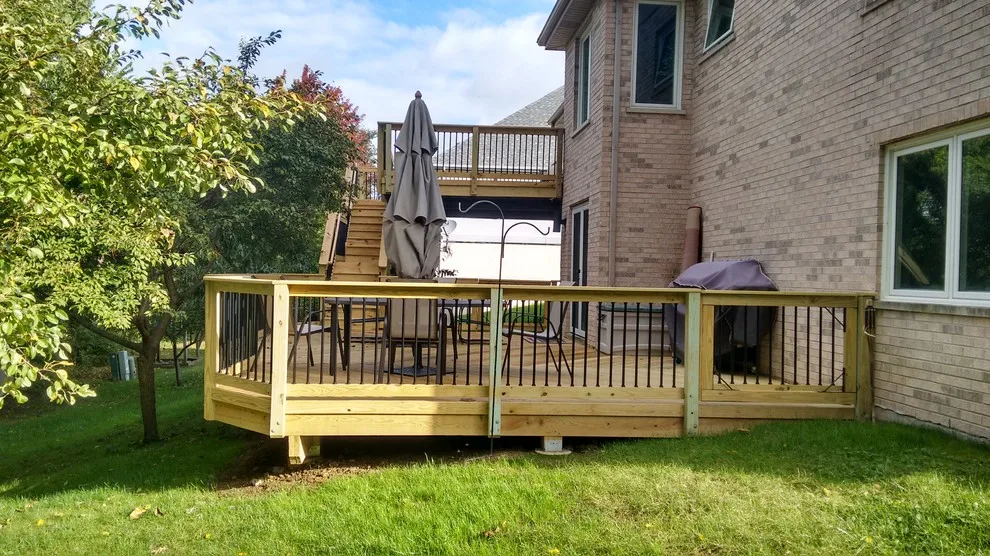 Lemont, IL Deck Builder's Multi-Tiered Deck by Archadeck Of Chicagoland - Photo 5