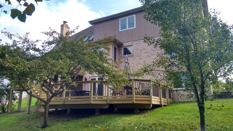 Lemont, IL Deck Builder's Multi-Tiered Deck by Archadeck Of Chicagoland - Photo 3