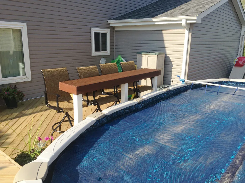 Tiered Pool Deck in Aurora, IL by Archadeck Of Chicagoland - Photo 5