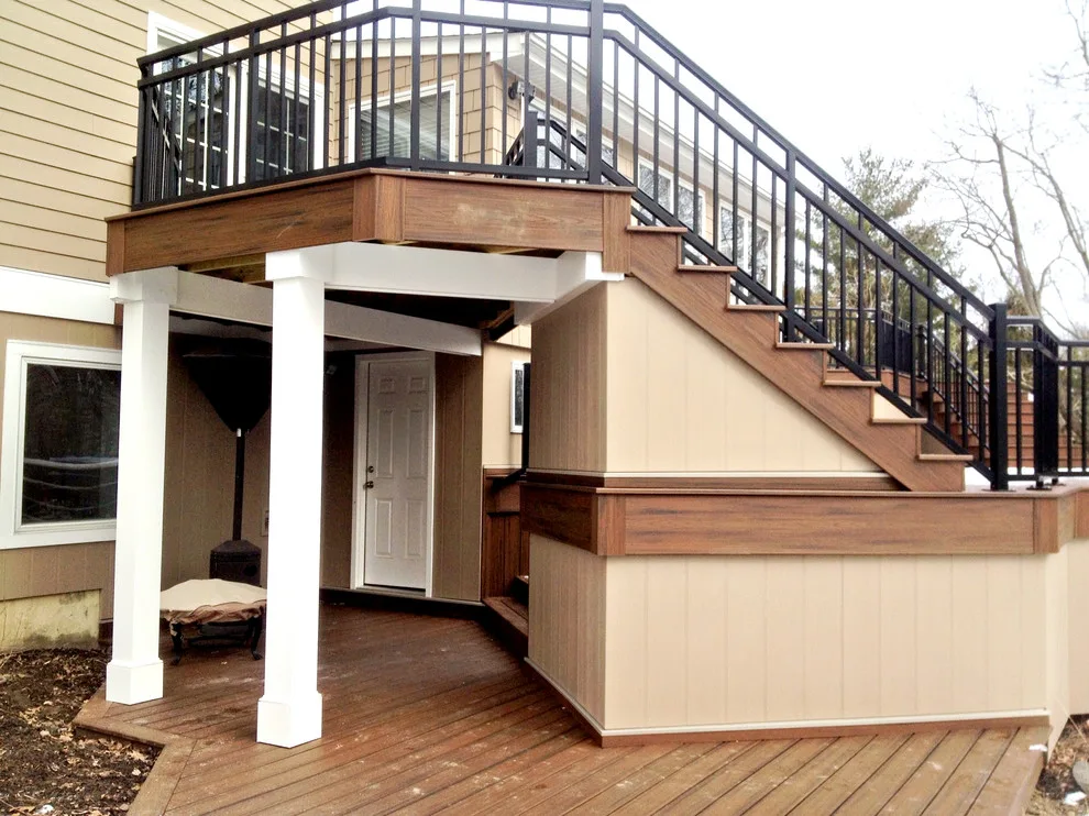 Tiered Trex Deck by Miles Deck Construction - Photo 3