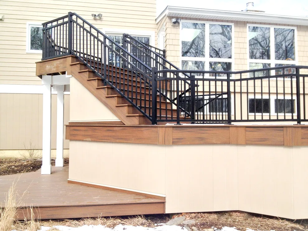 Tiered Trex Deck by Miles Deck Construction - Photo 4