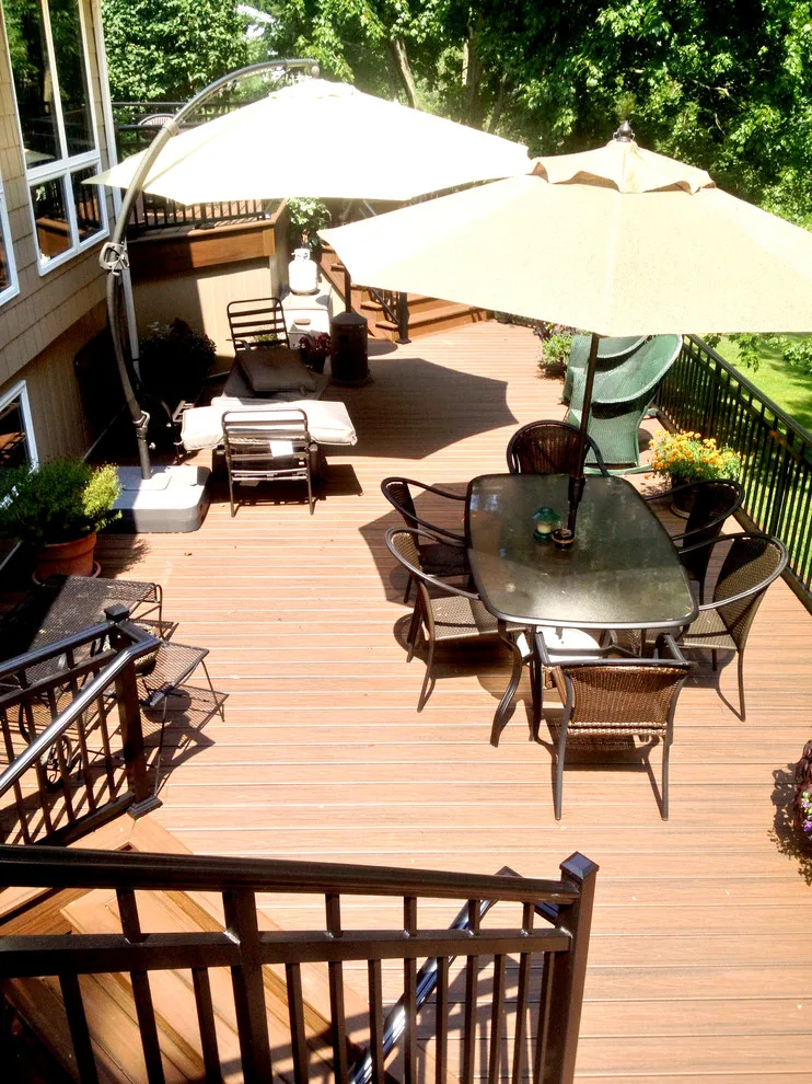 Tiered Trex Deck by Miles Deck Construction - Photo 2