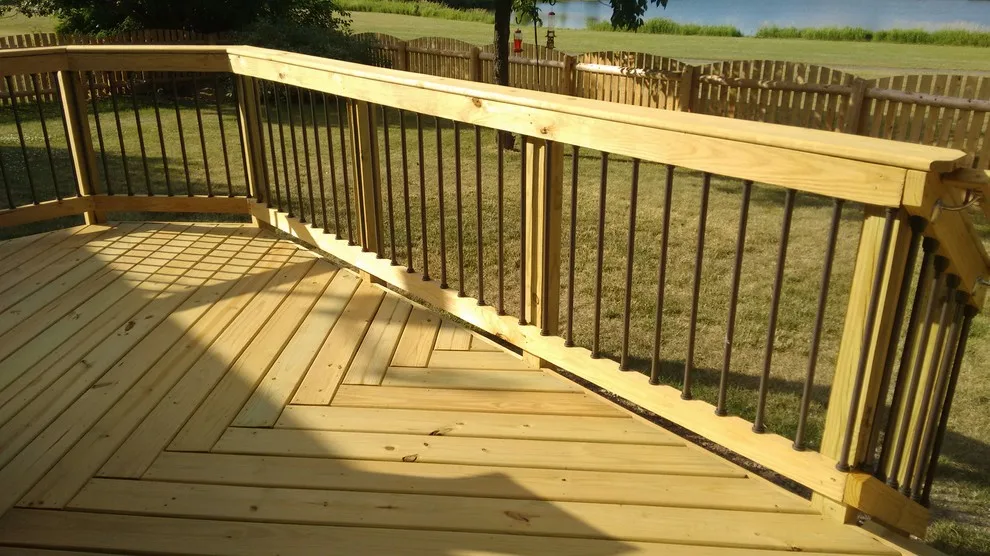 Tiered Wooden Deck in Plainfield, IL by Archadeck Of Chicagoland - Photo 7