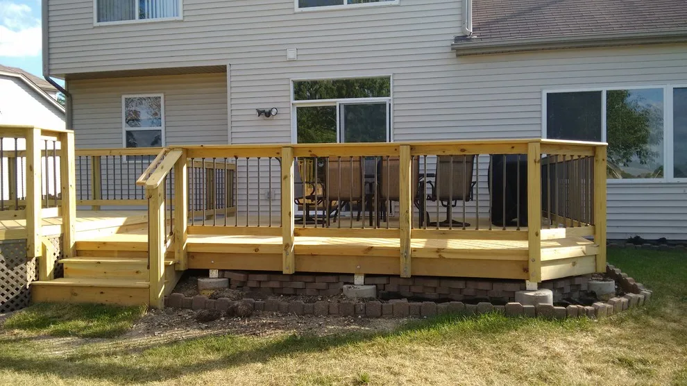 Tiered Wooden Deck in Plainfield, IL by Archadeck Of Chicagoland - Photo 6