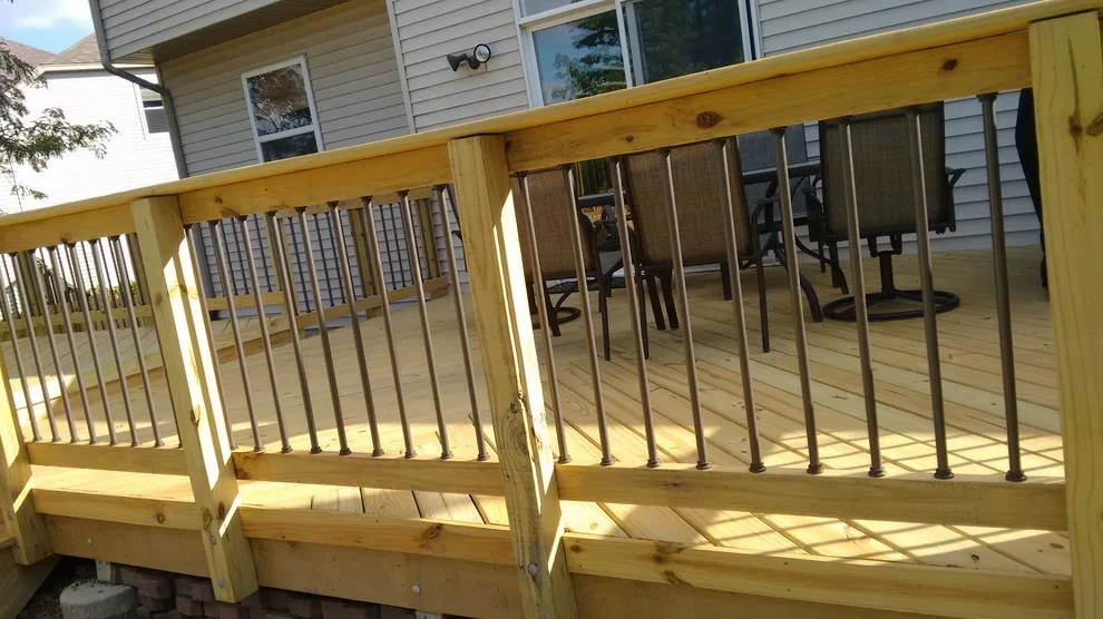 Tiered Wooden Deck in Plainfield, IL by Archadeck Of Chicagoland - Photo 8