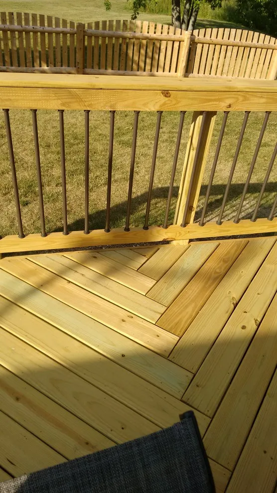 Tiered Wooden Deck in Plainfield, IL by Archadeck Of Chicagoland - Photo 3