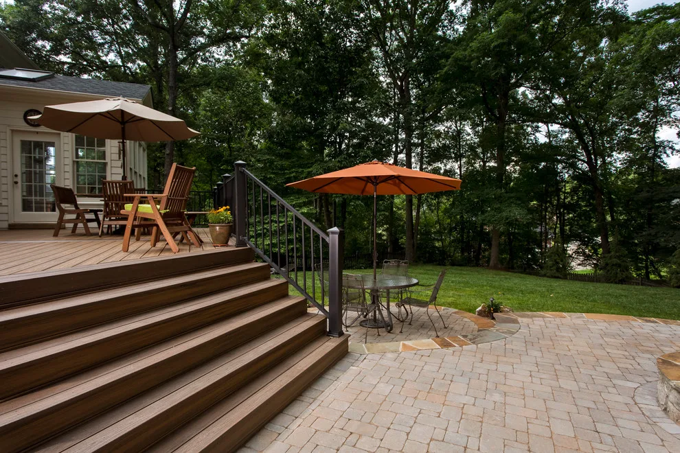 Backyard Patio with Multiple Seating Options by The Stone Man - Photo 2