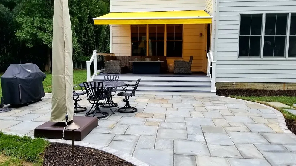 Stone Patio with Natural Flagstone by Coastal Outdoor Spaces - Photo 4
