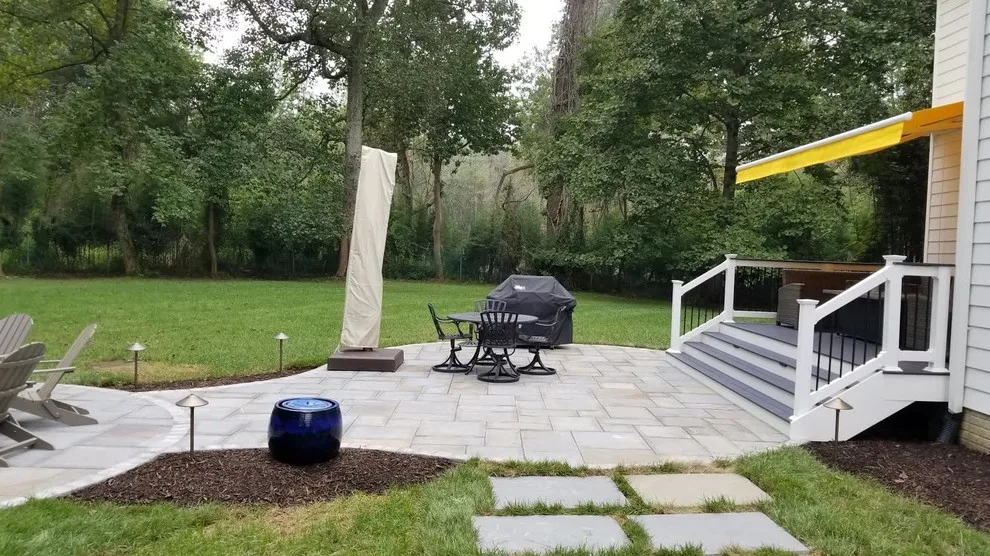 Stone Patio with Natural Flagstone by Coastal Outdoor Spaces - Photo 5