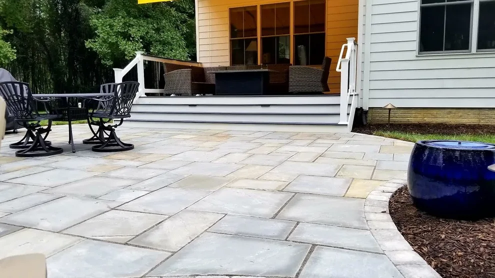 Stone Patio with Natural Flagstone by Coastal Outdoor Spaces - Photo 2