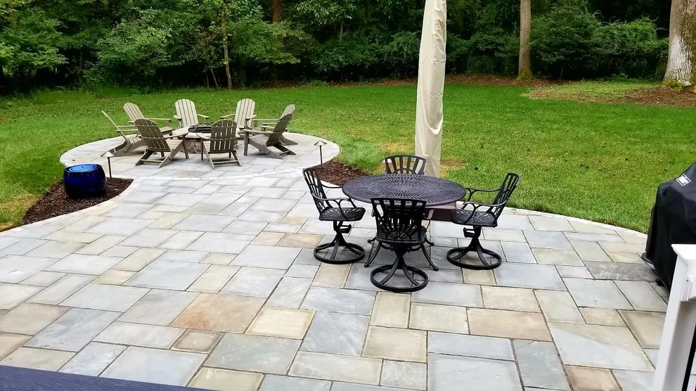 Stone Patio with Natural Flagstone by Coastal Outdoor Spaces - Photo 3