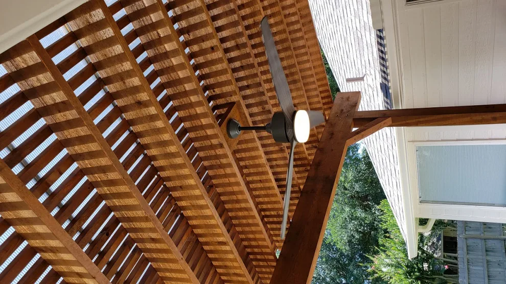 Cedar Pergola Extension in Northeast Austin by Archadeck Of Austin - Photo 4