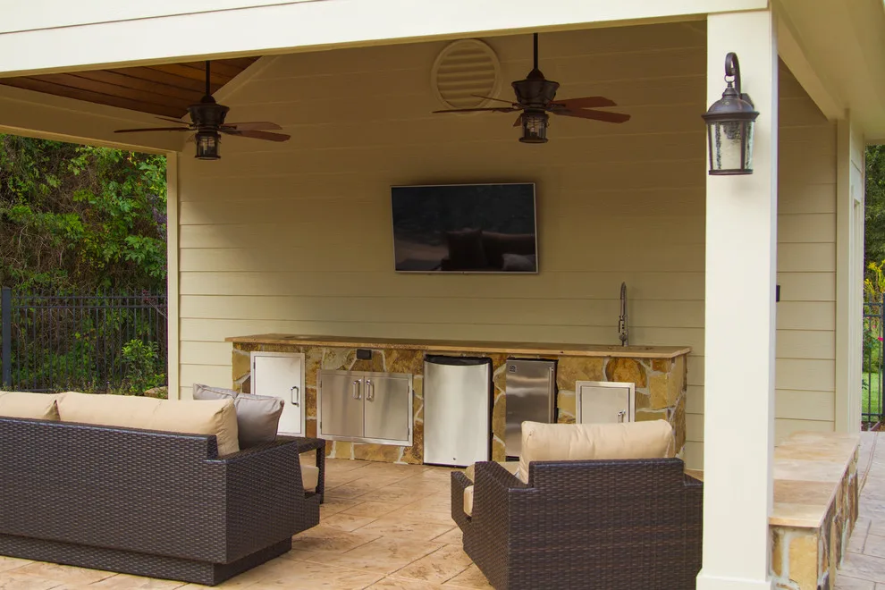 Houston Patio and Outdoor Kitchen by HomeScapes - Photo 3