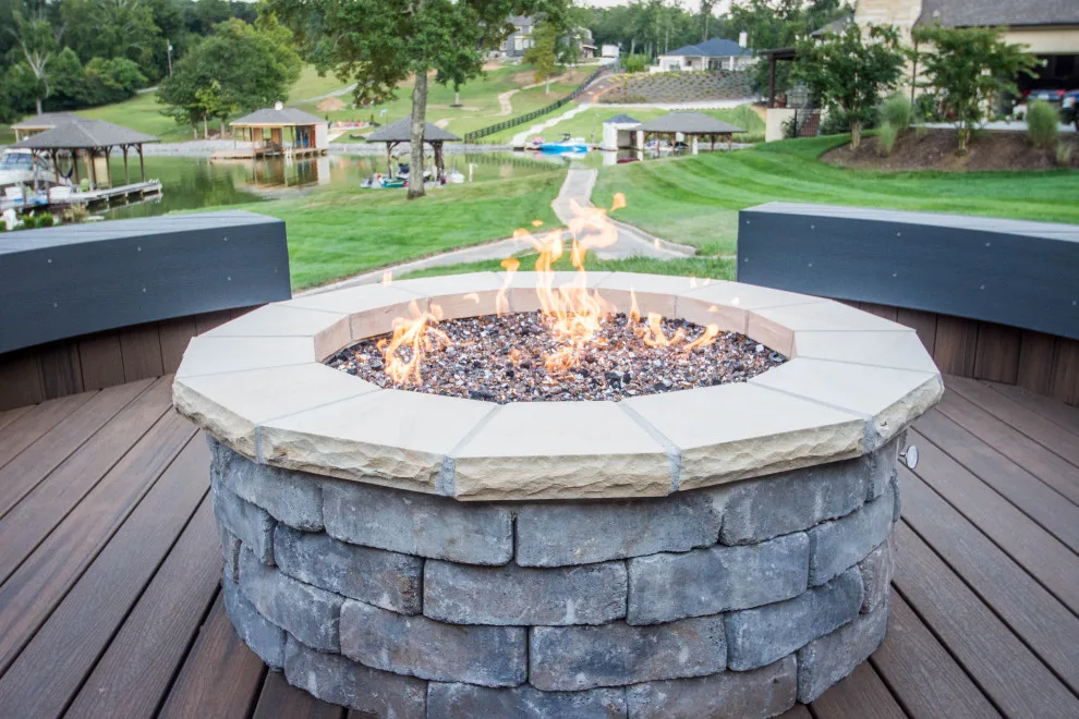 Modern Fireplaces by Smoky Mountain Deck Builders - Photo 5