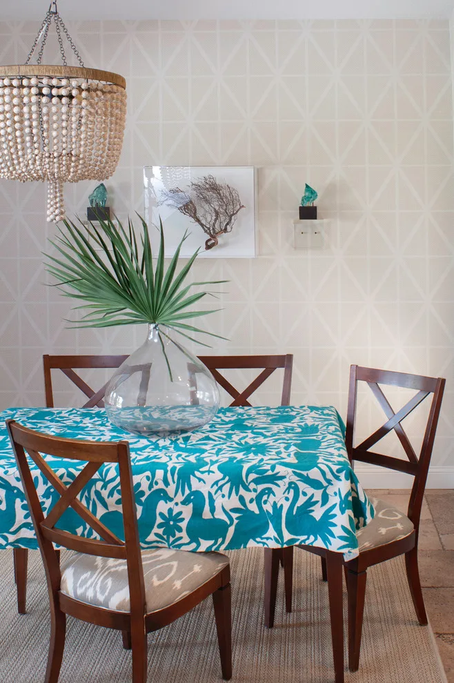Aqua & Beige Bohemian by Mineral City - Photo 2