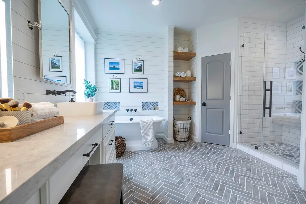 Tuscan Lakes Master Bathroom Renovation by Jennifer Kizzee Design - Photo 7