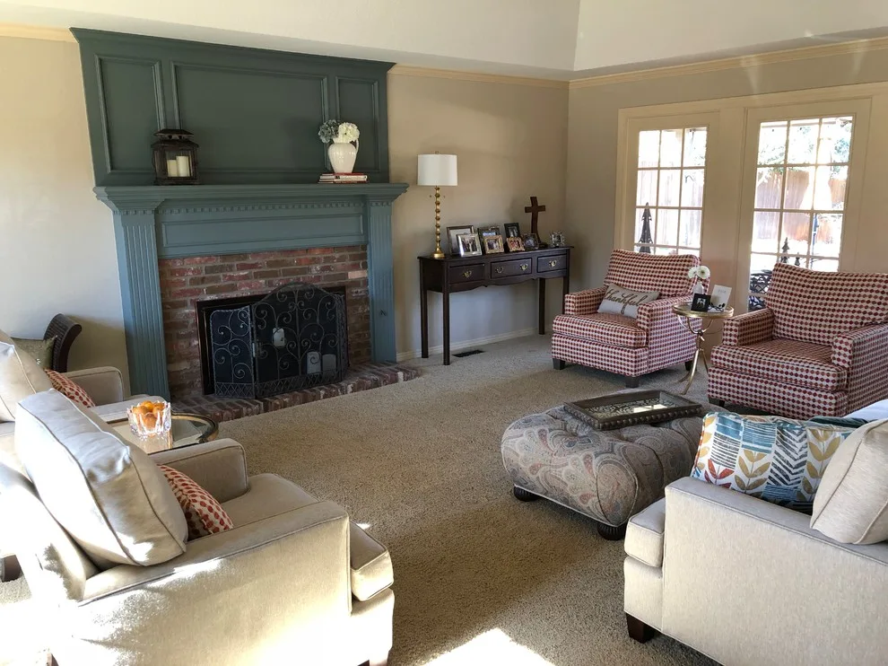 Revised soft renovation in transitional design by Molly Gerkin Johnston Interior Designer - Photo 5